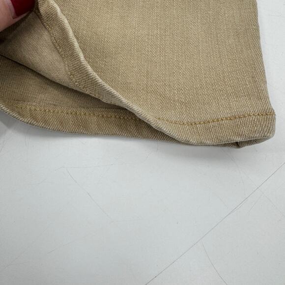 34 Heritage Jeans Mens 34 (35x29 ACTUAL) Courage Mid Rise Light Tan Denim HEMMED - Picture 11 of 12